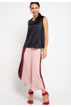 Sharin Blouse With Lace In Black Sharin Blouse With Lace In Black