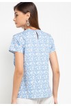 Sophistix Marni Blouse in Blue Print Sophistix Marni Blouse in Blue Print