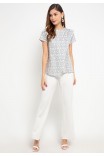 Sophistix Marni Blouse in Grey Print Sophistix Marni Blouse in Grey Print