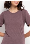 Toscano Lounge Knit Top in Brown