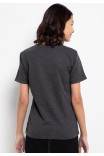 Toscano Lounge Knit Top in Dark Grey