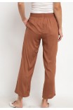 Diana Lounge Pants in Medium Brown