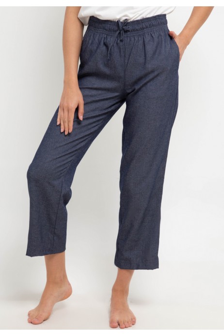Diana Lounge Pants in Dark Navy Diana Lounge Pants in Dark Navy